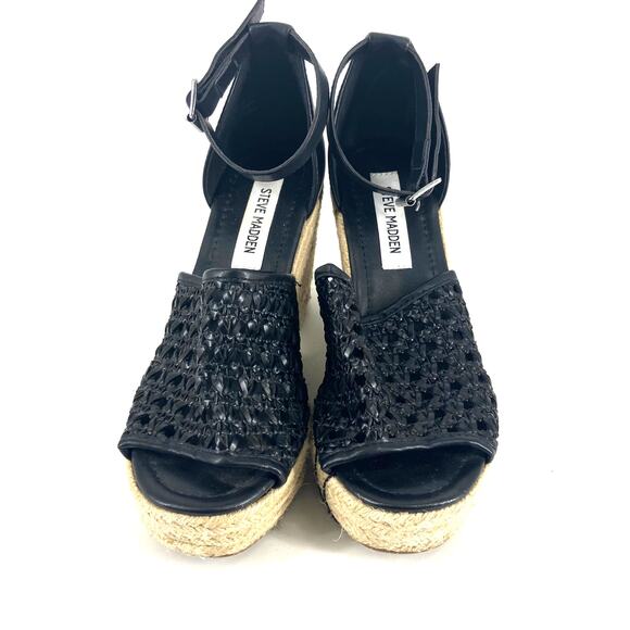 Steve Madden Joni Espadrille Wedge Sandal - Picture 4 of 6